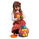 Thera Bolly set – set of 28 pcs. different colored balls suction cups