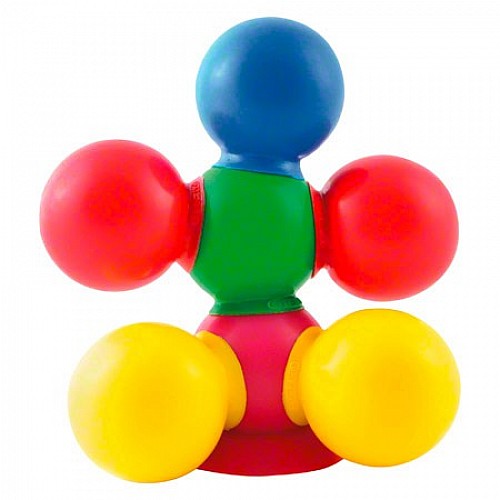 Thera Bolly set – set of 28 pcs. different colored balls suction cups