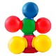 Thera Bolly set – set of 28 pcs. different colored balls suction cups