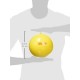 Sport ball f20cm - yellow with elastic band