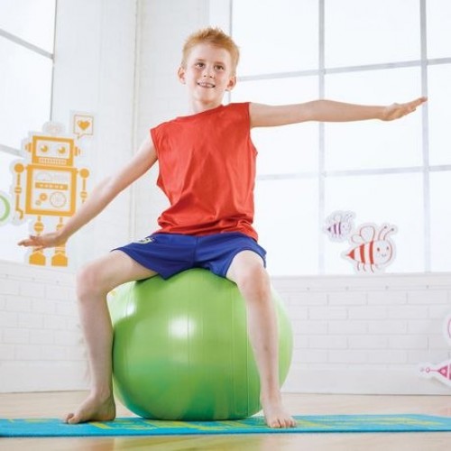 Μπάλα γυμναστικής Gymnic Plus 65cm BRQ, πράσινη