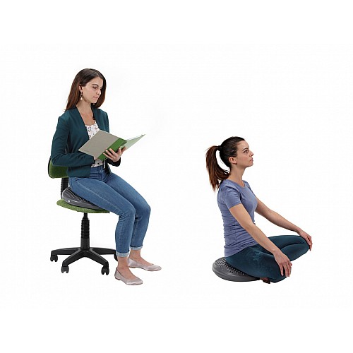 Disco Sit seat - for active sitting and training - blue color, F39cm.