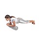 Roller Fit-ball Roller 18/75 cm γκρι