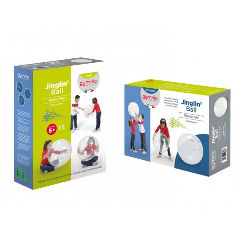 Διάφανη μπάλα με κουδούνια Jinglin Ball, F50cm