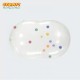Fitness ball φυστίκι Physio Activity Roll 55/90cm διάφανο
