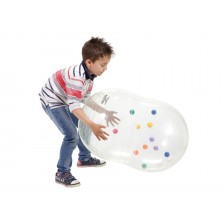 Fitness ball peanut Physio Activity Roll 55/90cm transparent