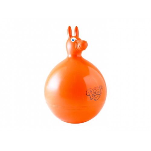 Bouncy ball with handle Pony 45cm