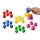 Thera Bolly set – set of 28 pcs. different colored balls suction cups