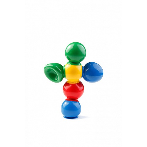 Thera Bolly set – set of 28 pcs. different colored balls suction cups