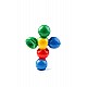 Thera Bolly set – set of 28 pcs. different colored balls suction cups