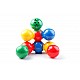 Thera Bolly set – set of 28 pcs. different colored balls suction cups