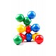 Thera Bolly set – set of 28 pcs. different colored balls suction cups