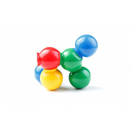 Thera Bolly set – set of 28 pcs. different colored balls suction cups