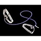 Elastic rope with flexible handles - extra heavy - blue