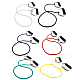 Elastic rope with hard PVC handles, super heavy - gray