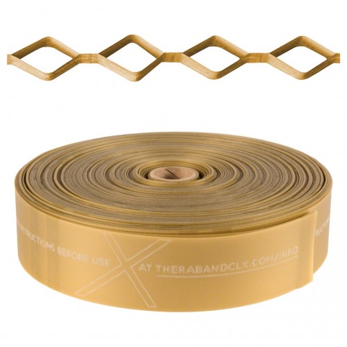 CLX band with 11 loops Thera Band Consecutive Loops - 22m χρυσό