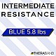Elastic loop, 7.5cm/ 20.5cm Thera Band Loop - blue