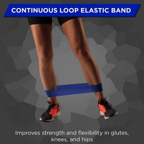 Elastic loop, 7.5 cm/ 45.5 cm Thera Band Loop - blue