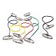 Elastic rope with flexible handles super heavy - gray