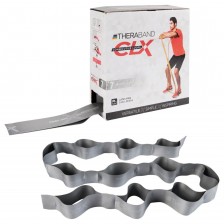 CLX band with 11 loops Thera Band Consecutive Loops - 22m silver