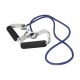 Elastic rope with hard PVC handles, extra heavy - blue