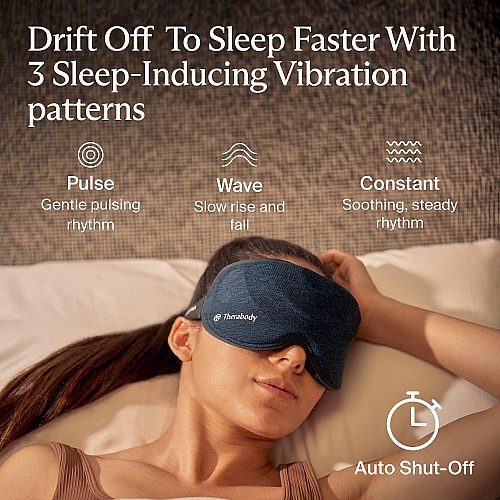 SleepMask μάσκα ύπνου με δόνηση
