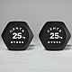 Hexagonal Competition Urethane Dumbbells - 5-25kg | Centr x HYROX