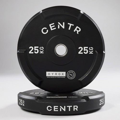 Competition Rubberized Disc - 2.5-25kg | HYROX