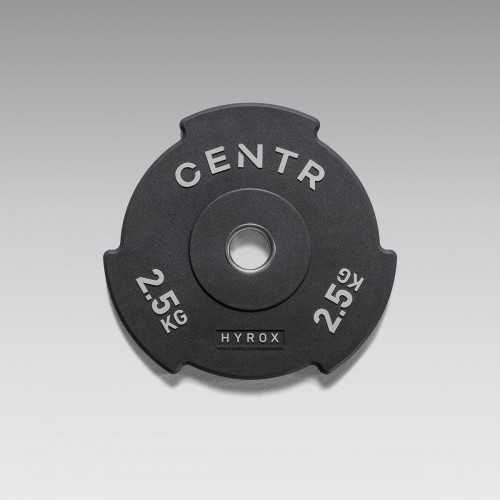Competition Rubberized Disc - 2.5-25kg | HYROX