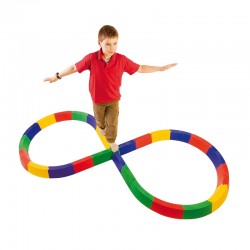 Nowa Szkola Balance track, rainbow, 31 x 12 x 6 cm