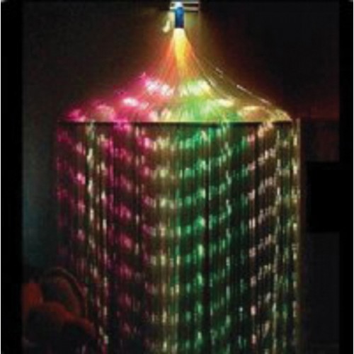 Nowa Szkola Fiber optic curtain of 150 fibers