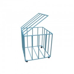 Basket for balls, metal
