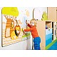 Nowa Szkola Board with sensory elements, 119 x 76.5 cm
