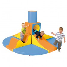 Nowa Szkola Set of soft modules, 11 elements, 250 x 250 x 150 cm