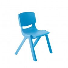 Nowa Szkola Butterfly chair, seat height 30 cm, blue
