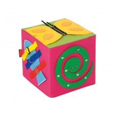 Nowa Szkola Butterfly cube, with soft fasteners, 30 x 30 x 30 cm