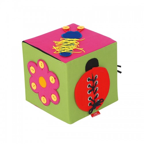 Nowa Szkola Butterfly cube, with soft fasteners, 30 x 30 x 30 cm
