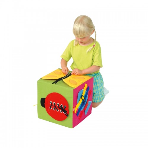 Nowa Szkola Butterfly cube, with soft fasteners, 30 x 30 x 30 cm