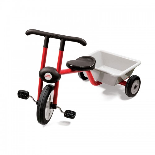 Nowa Szkola Tricycle, with trailer, 110 x 54 x 63 cm
