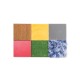 Nowa Szkola Floor panels, touch, 6 pieces, 25 x 25 cm