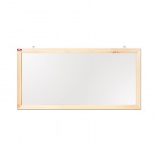 Nowa Szkola Mirror, with wooden frame, 60 x 120 cm
