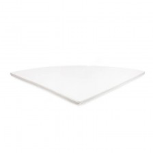 Nowa Szkola Therapy mattress, 142 x 5 x 142 cm, white