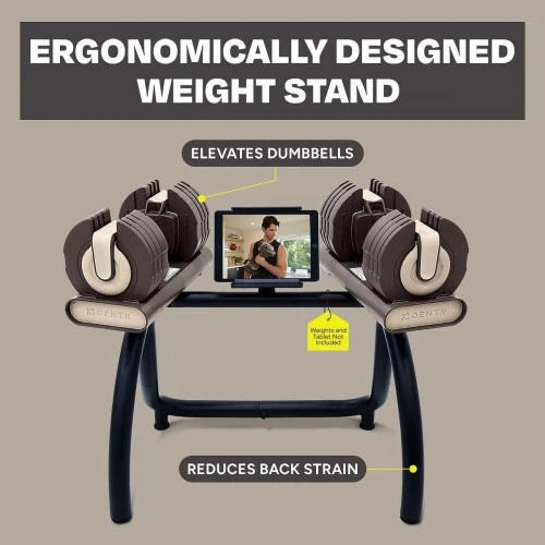 Hyrox Adjustable Dumbbell Rack | Centr