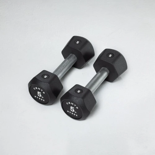 Хексогонални Състезателни Уретанови Дъмбели - 5-25кг | Centr x HYROX