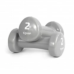Гирички Tiguar Dumbbells 2,0 kg Pair (Grey)