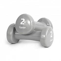 Гирички Tiguar Dumbbells 2,0 kg Pair (Grey)