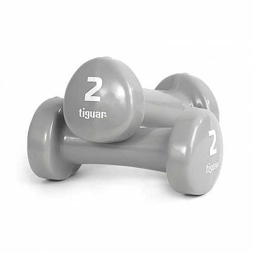 Гирички Tiguar Dumbbells 2,0 kg Pair (Grey)