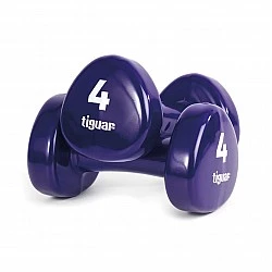 Гирички Tiguar Dumbbells 4,0 kg Pair (Aubergine)