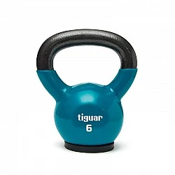 Kettlebells Tiguar 6 κιλά (Θαλάσσια)