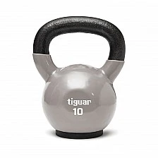 Пудовка Tiguar Kettlebells 10 kg (Light Grey)